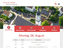 Tablet Screenshot of mitten-in-mering.de
